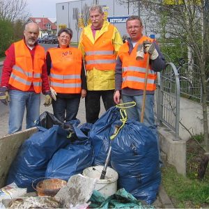 Müllsammelaktion 2012