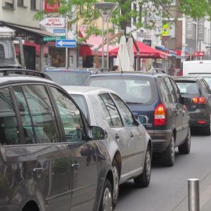 Verkehr in Rheinbachs Hauptstraße