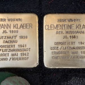 Stolperstein für Hermann Klaber
