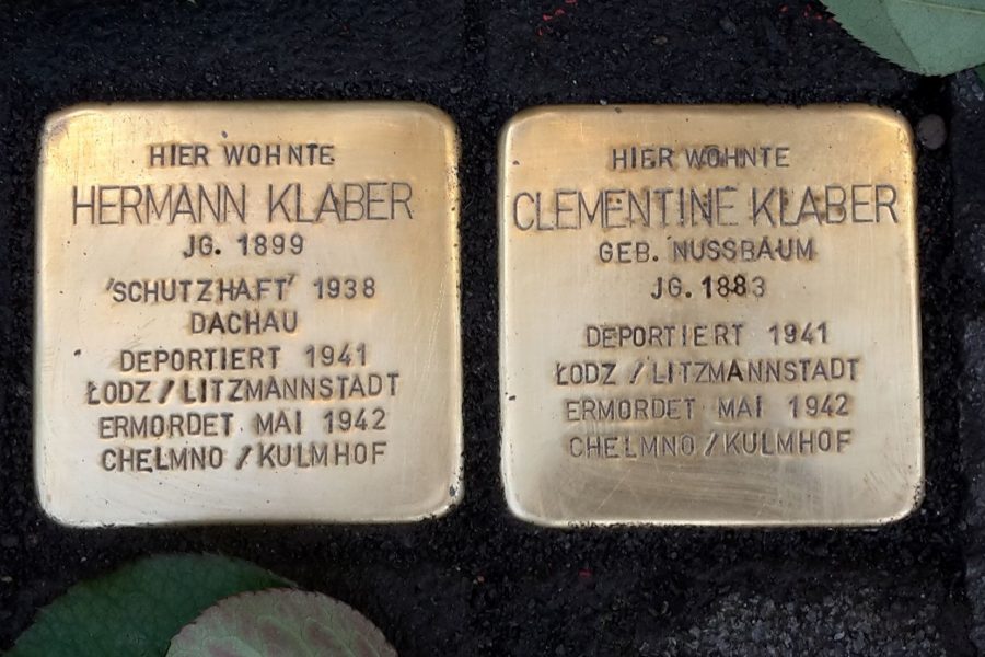 Stolperstein für Hermann Klaber