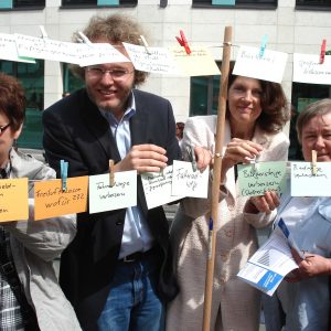 Bürgervorschläge wurden aufgehängt